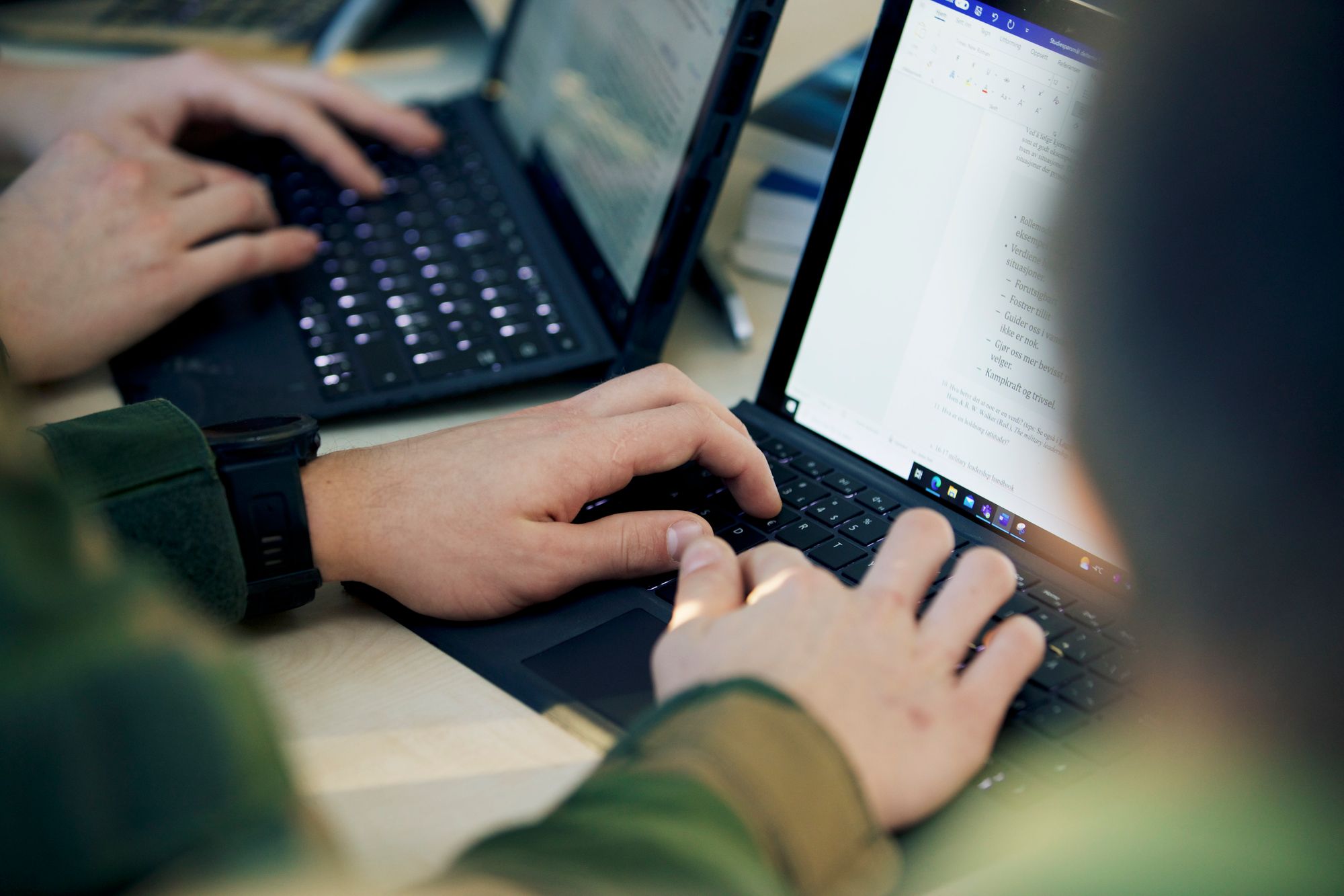 Norsk offisersutdannings vei mot middelmådighet