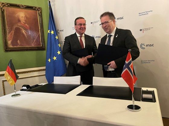 Vind i seilene for tysk-norsk forsvarssamarbeid