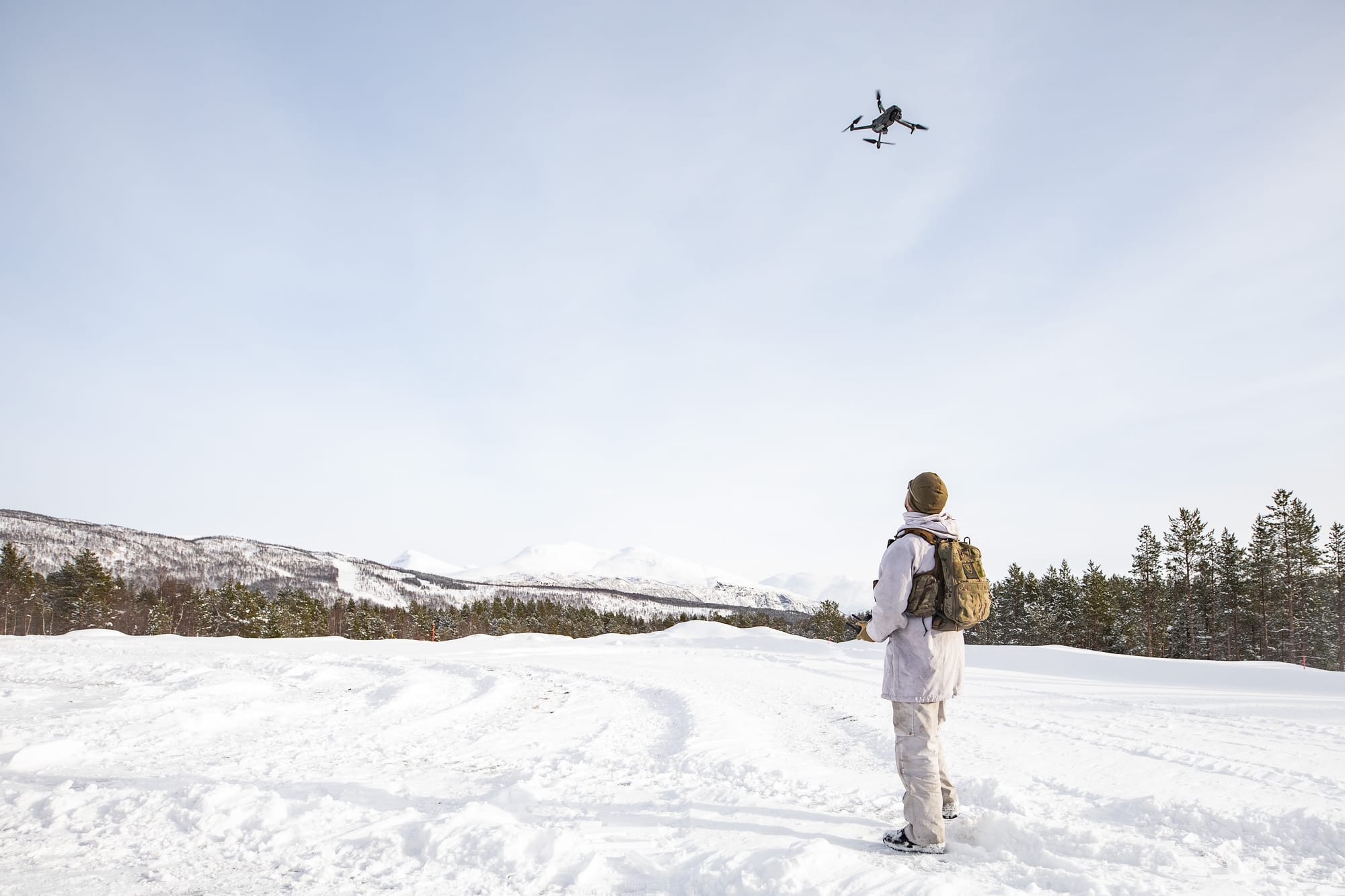 Dronenes påvirkning av landstrid i Nordområdet