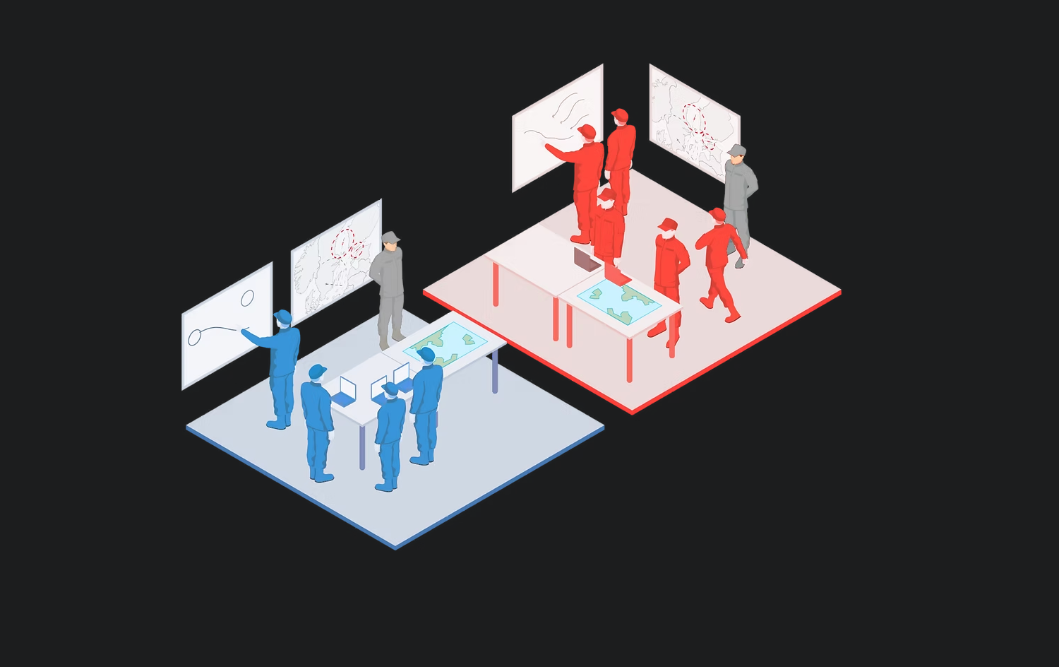 BN X i angrep mot forberedt forsvarslinje