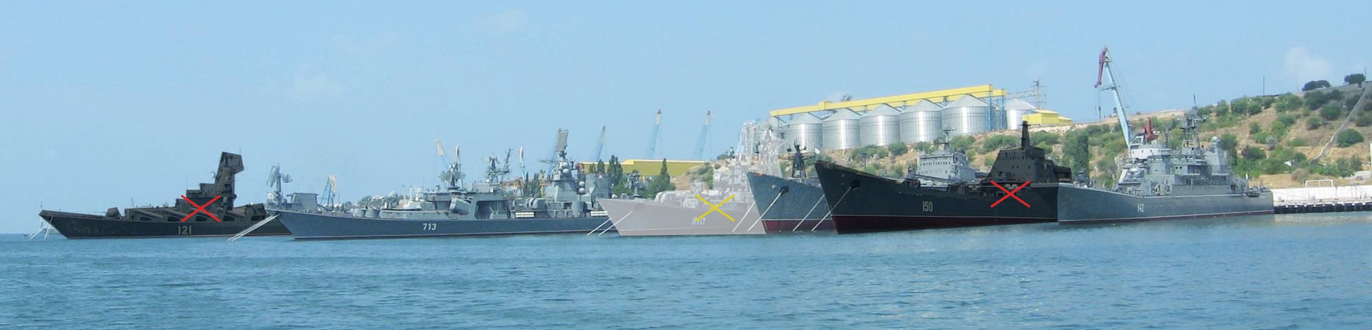 Bygger Russland marinebase på okkupert jord?