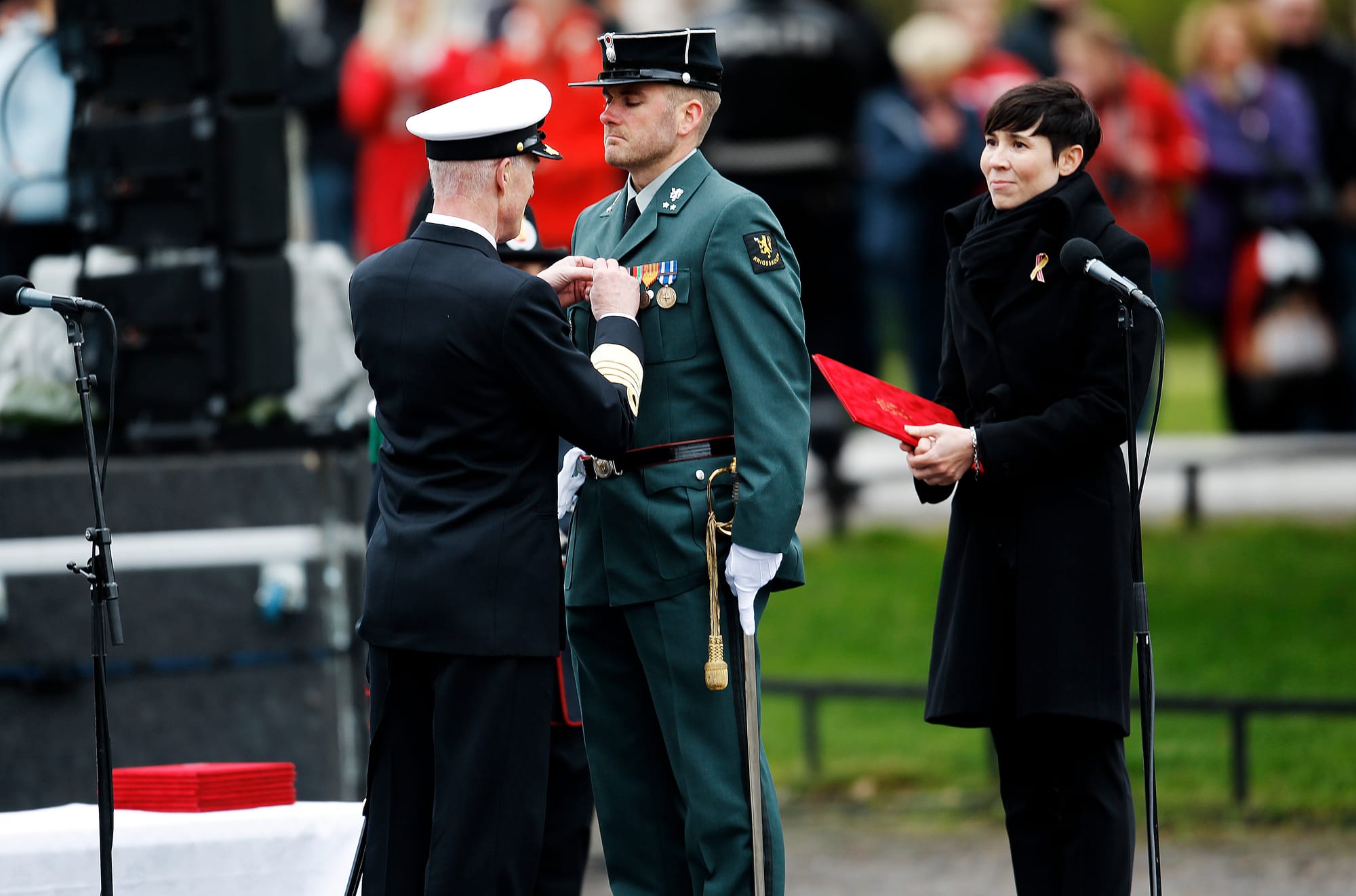 Medaljens framside