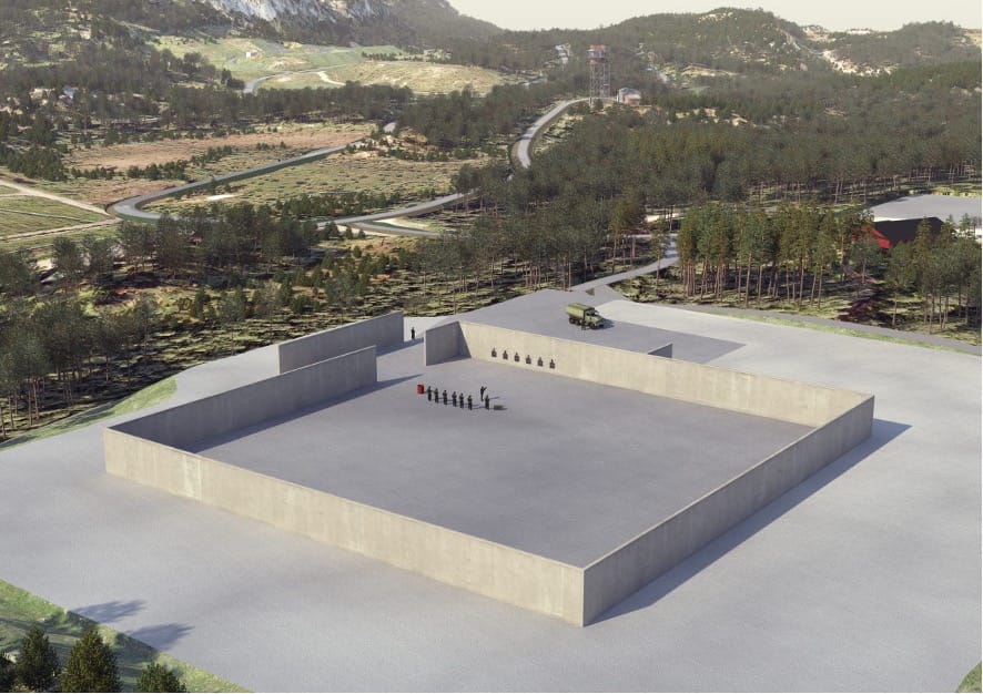 Skytefelt - soldatens klasserom