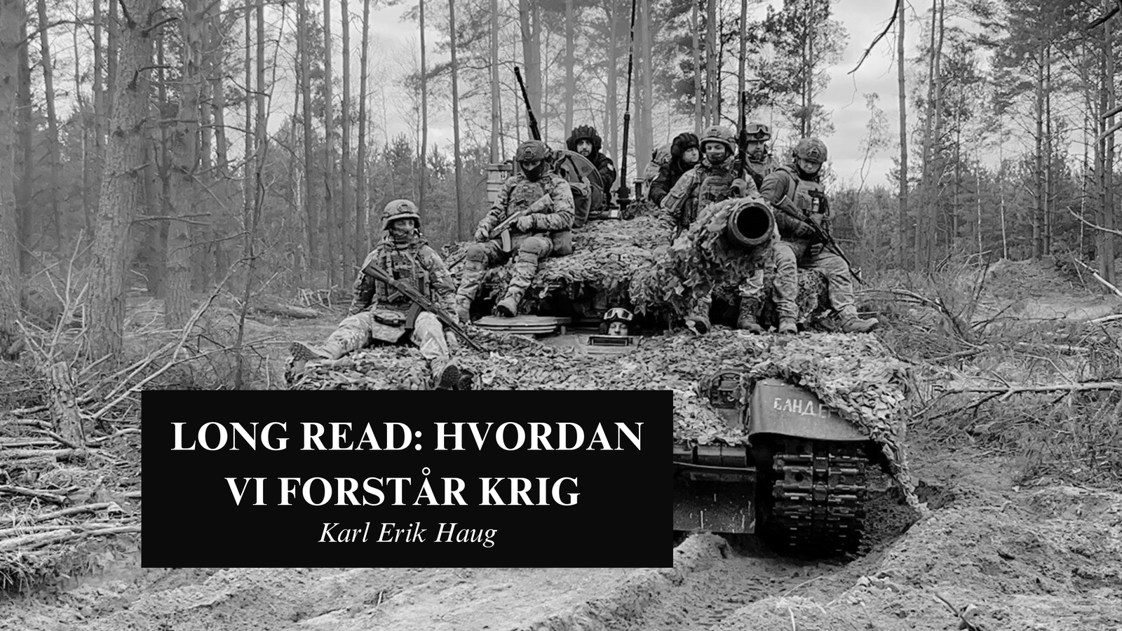 «Krig og samfunn» – Den lange veien mot en ny master og ny tenkning om krig