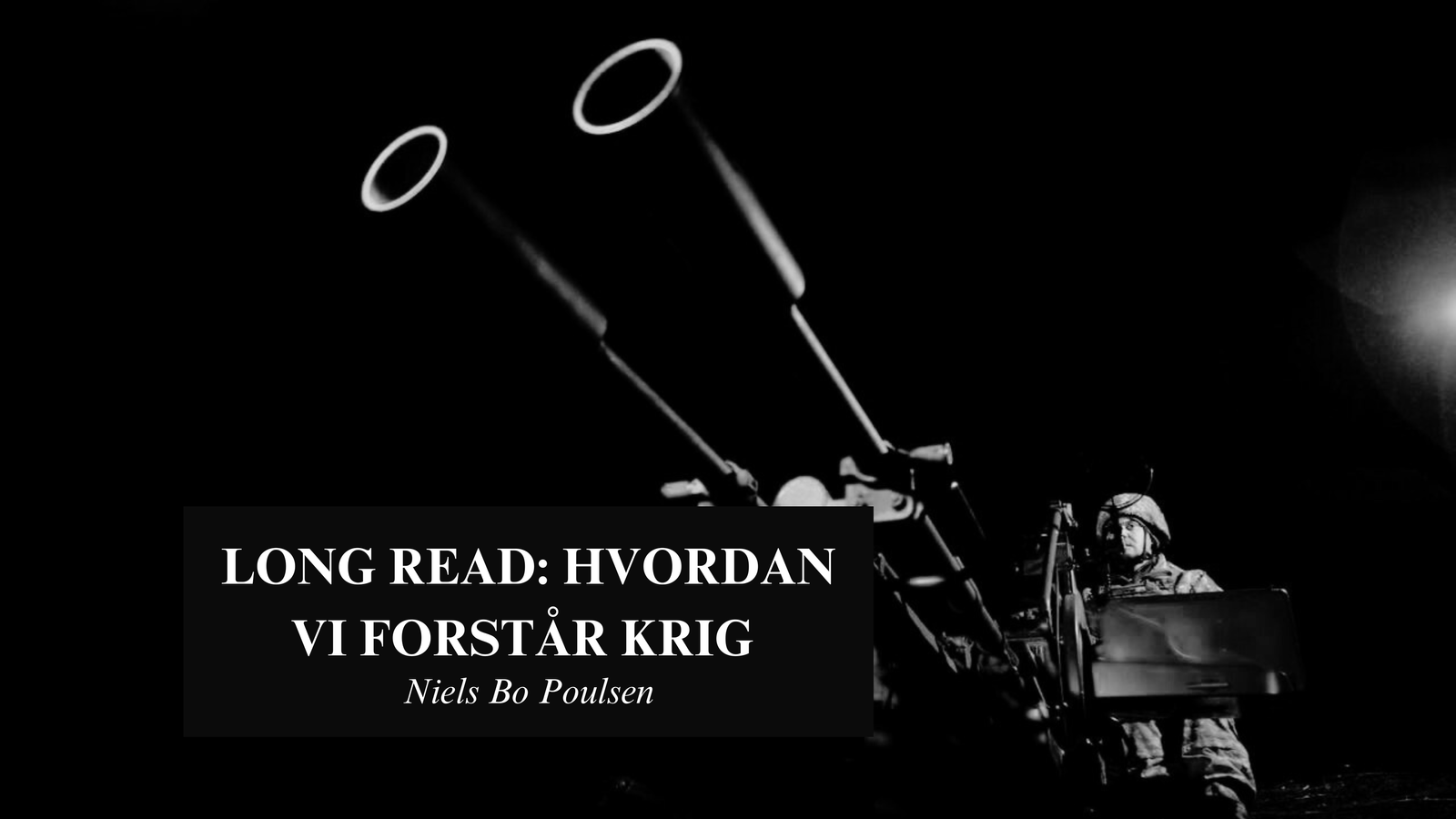 Dansk krigsforskning – fra øer til miljøer